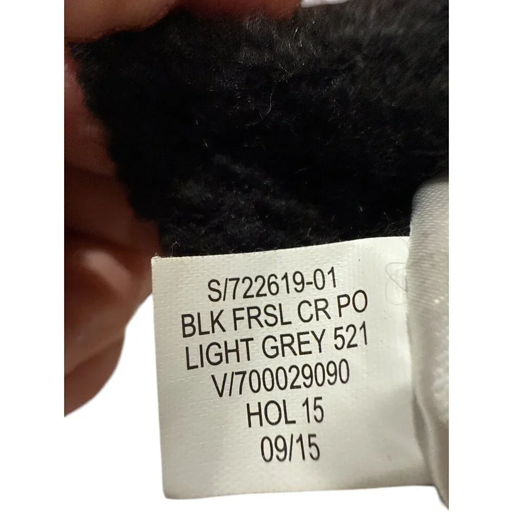 Banana Republic Fair Isle Black Wool Alpaca Blend Sweater Size S Pre-owned EUC